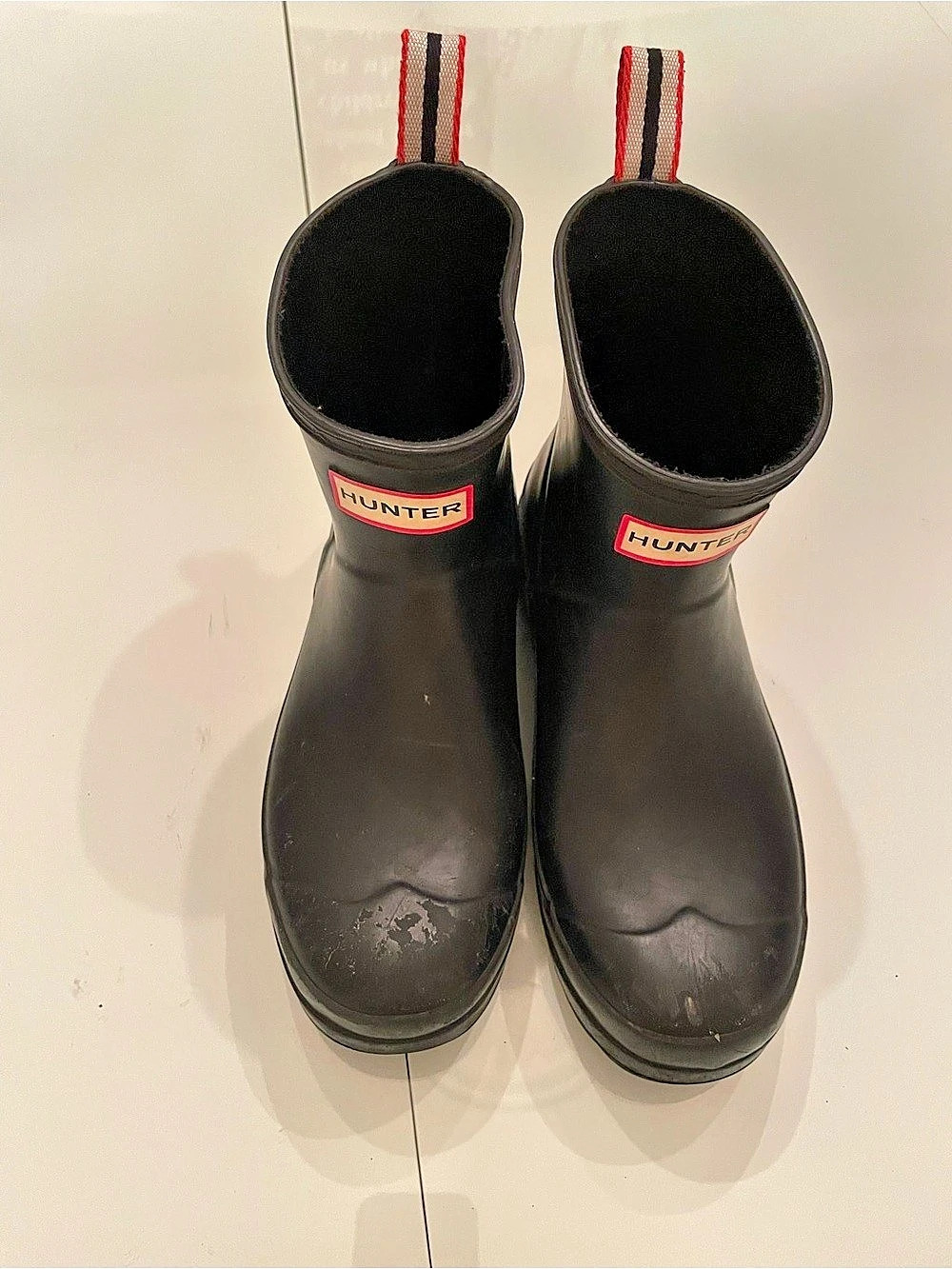 Hunter Women's Original Play Short Rain Boots Black Rain Boots